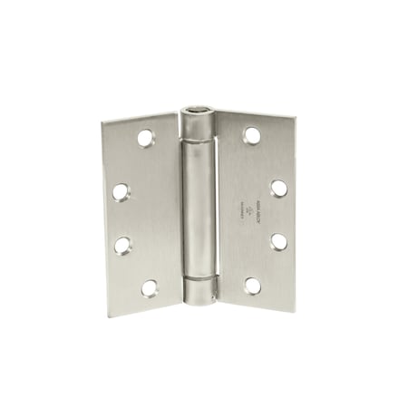 Mckinney Hinges McKinney 4-1/2inx4-1/2in Square Corner Steel Single Acting Standard Weight Full Mortise Spring 150241215
